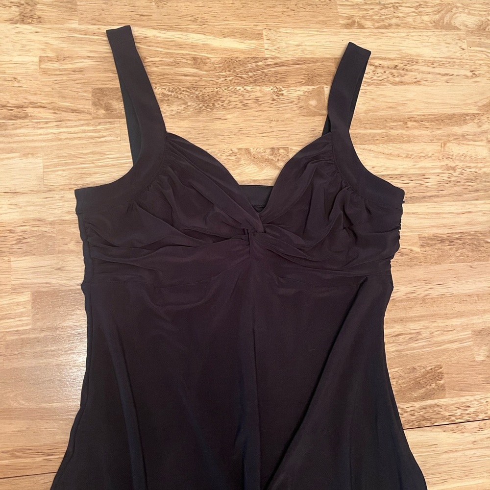 White House Black Market Black Mini Dress - Picture 3 of 3